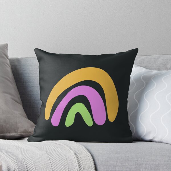 Item preview, Purple Orange and Green Rainbow   designed and sold by strawberryds.