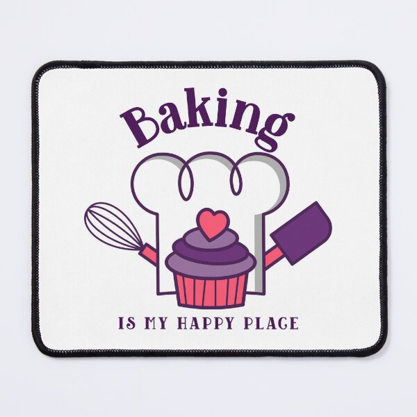 Item preview, Cute Cupcake Baking is my happy place Gift for baking lovers designed and sold by TamGustam.