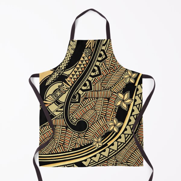 Item preview, Samoan - Polynesian - Hawaiian Palm Blades Of Golden Sunset Tribal 2053 designed and sold by sunnthreads.