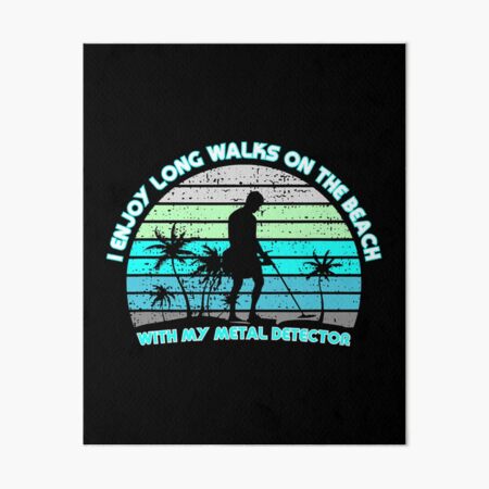 Item preview, Funny Metal Detecting The Beach Classic T-Shirt designed and sold by desireeowe.