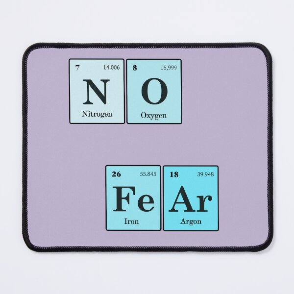 Item preview, No fear, chemical letters designed and sold by Noe91.