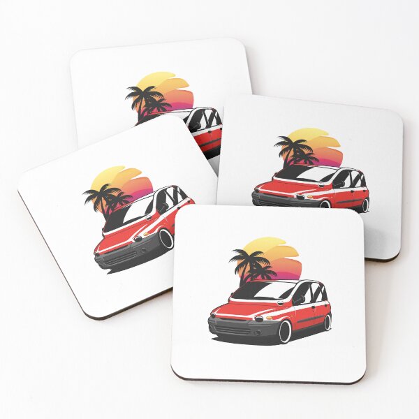 Item preview, Red Fiat Multipla Sunset designed and sold by KaroCars.