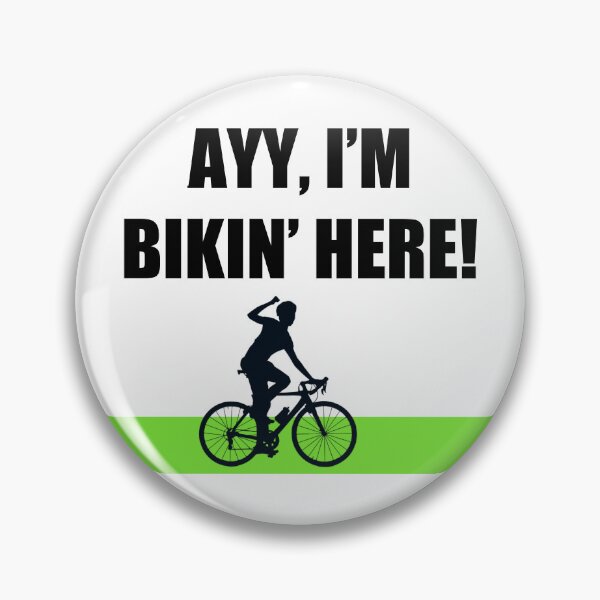Item preview, I'm Biking Here! designed and sold by FunFight.