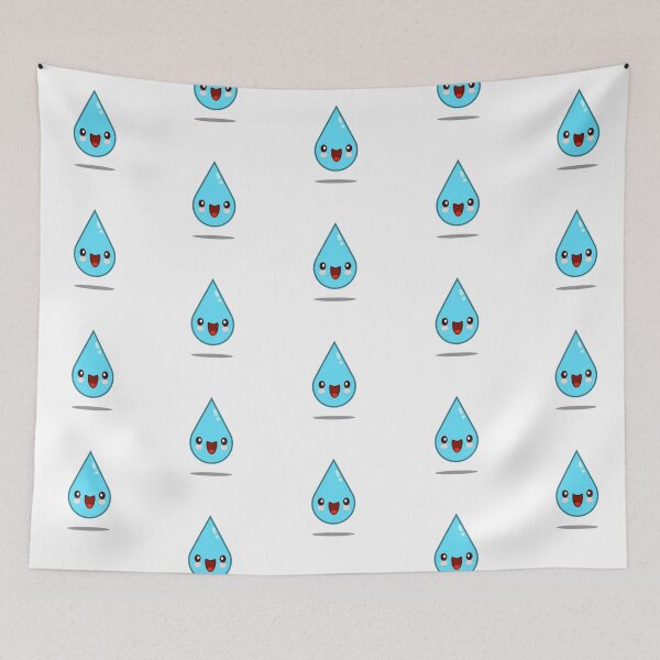 Item preview, Kawaii Waterdrop Face designed and sold by Teepocalypse.
