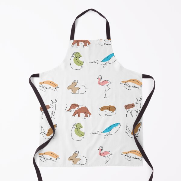 Item preview, Beautiful Pack Animals One Line Art designed and sold by virillanissa.