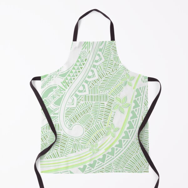 Item preview, Samoan - Polynesian - Hawaiian Ocean Spray Green Palm Blades 2054 designed and sold by sunnthreads.