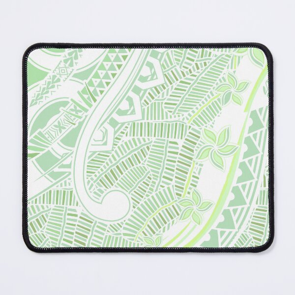 Item preview, Samoan - Polynesian - Hawaiian Ocean Spray Green Palm Blades 2054 designed and sold by sunnthreads.