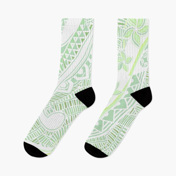Item preview, Samoan - Polynesian - Hawaiian Ocean Spray Green Palm Blades 2054 designed and sold by sunnthreads.