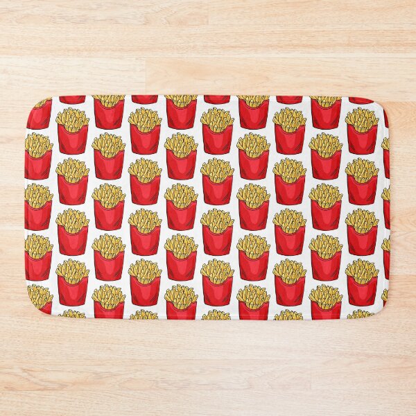 Item preview, French Fries Graphic Sticker in Pop Art Comics style designed and sold by StassyDraws.