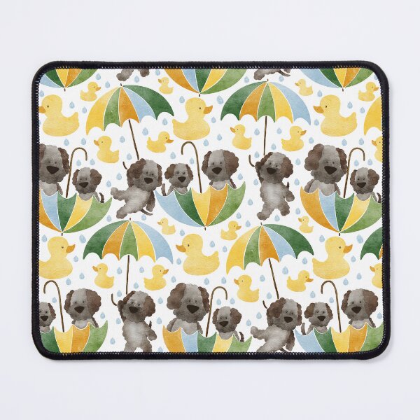 Item preview, Nice Weather for Ducks and Dogs designed and sold by RebeccaFlaherty.
