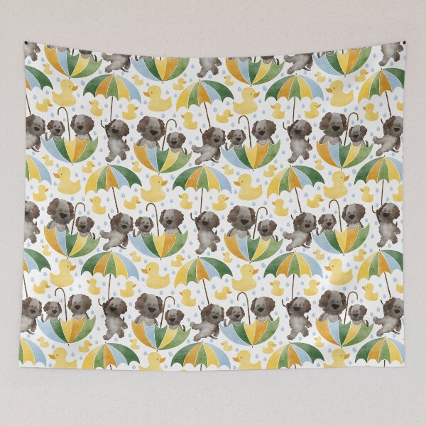 Item preview, Nice Weather for Ducks and Dogs designed and sold by RebeccaFlaherty.