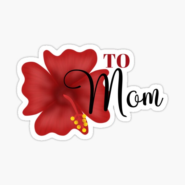 Item preview, To Mom With Love and Flowers - Happy Mother's Day designed and sold by Vero De.