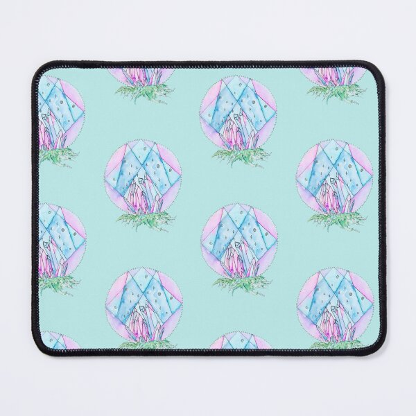 Item preview, Watercolor Crystal Artwork by Jolene Edwards designed and sold by CurlyClaraBelle.
