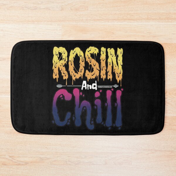 Item preview, Rosin and chill Colorful Drippy Stoner Art and Dab Tool Hot pink and Purple  designed and sold by YomeHayin.