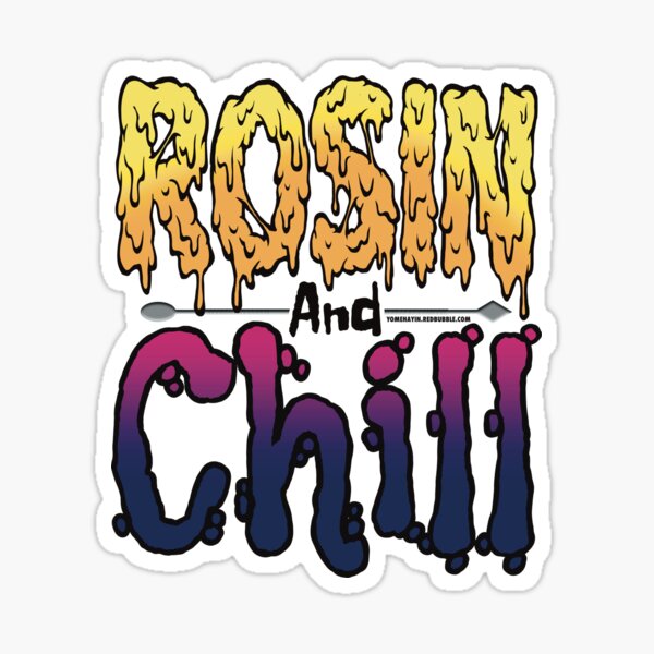 Item preview, Rosin and chill Arte colorido para fumar con piedras y herramienta para dab, rosa intenso y morado designed and sold by YomeHayin.