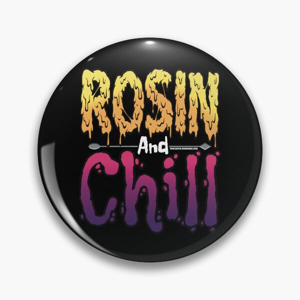 Item preview, Rosin and chill Colorful Drippy Stoner Art and Dab Tool Hot pink and Purple  designed and sold by YomeHayin.
