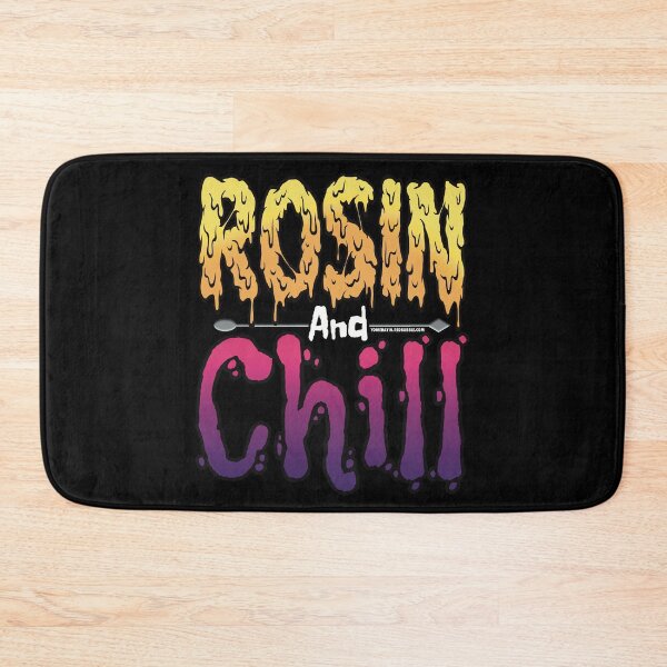 Item preview, Rosin and chill Colorful Drippy Stoner Art and Dab Tool Hot pink and Purple  designed and sold by YomeHayin.