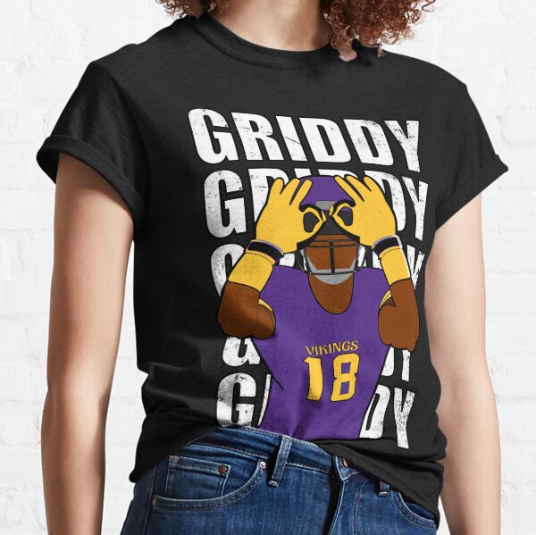 Official Jjettas Shop Justin Jefferson Griddy T-Shirt