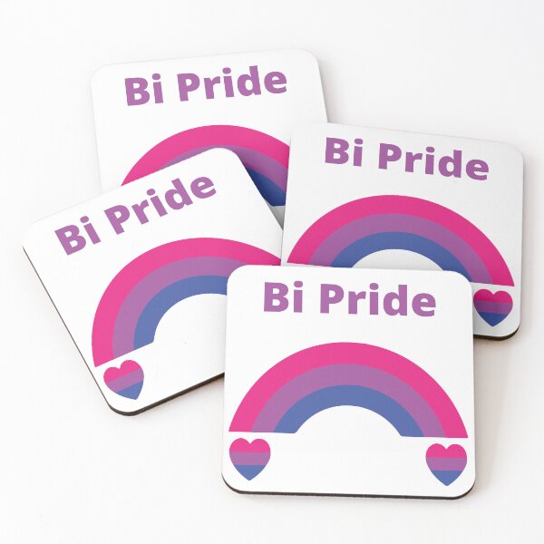 Item preview, Bi Pride Rainbow with lettering designed and sold by Infuriating.