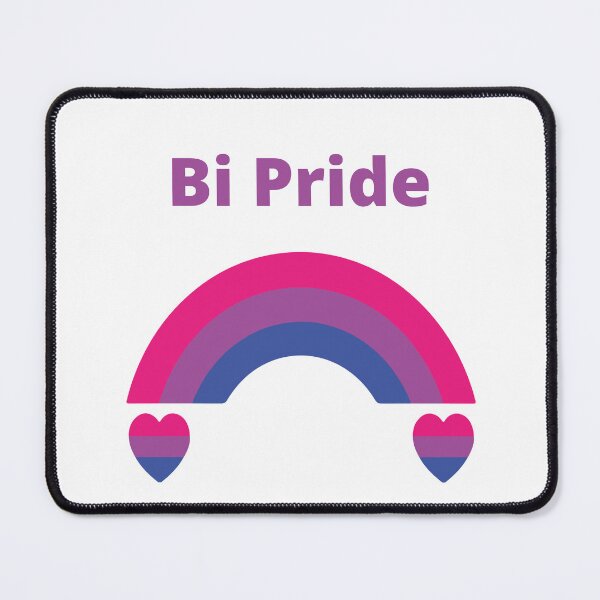 Item preview, Bi Pride Rainbow with lettering designed and sold by Infuriating.