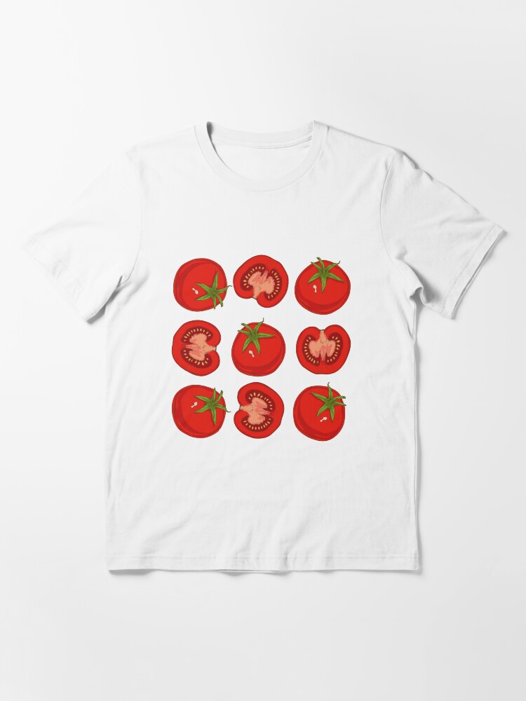Thumbnail 3 of 7, Essential T-Shirt, Ripe Red Tomatoes designed and sold by deepfuze.