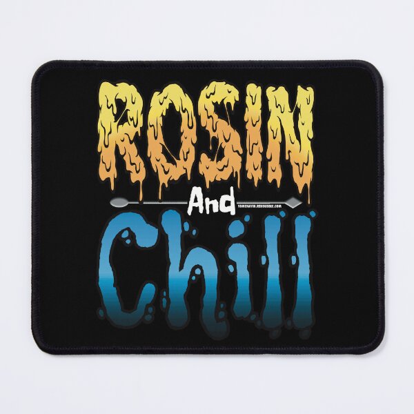 Item preview, Rosin and chill Colorful Drippy Stoner Art and Dab Tool blue designed and sold by YomeHayin.
