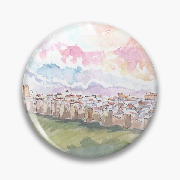 Item preview, Avila Spain Cityview with Historic City Walls designed and sold by artshop77.