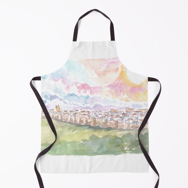Item preview, Avila Spain Cityview with Historic City Walls designed and sold by artshop77.