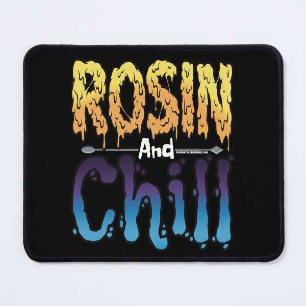 Item preview, Rosin and chill Colorful Drippy Stoner Art and Dab Tool blue and purple designed and sold by YomeHayin.