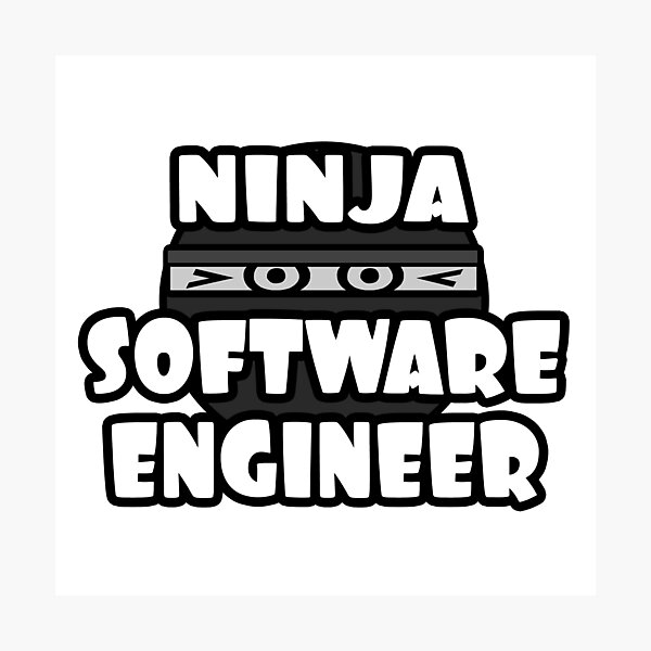 Artikel-Vorschau von Ninja Softwareentwickler, designt und verkauft von TKUP22.