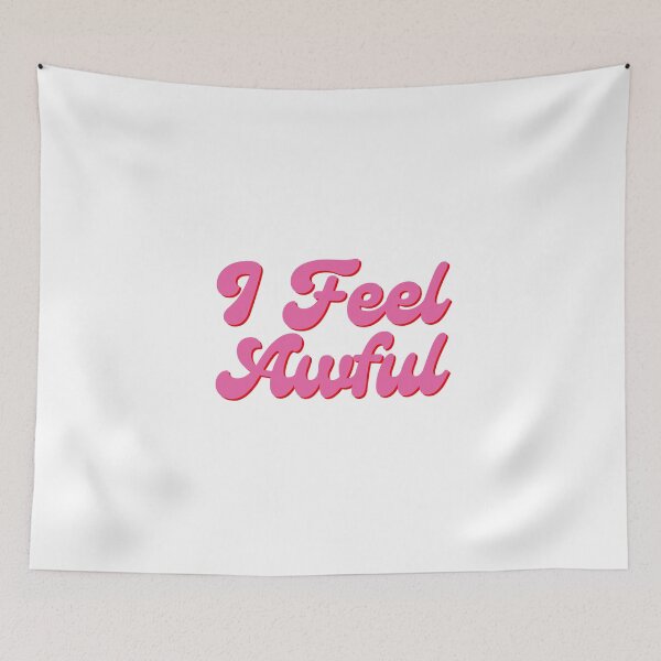 Item preview,  Funny Chronic Illness - I Feel Awful designed and sold by N44Prints.