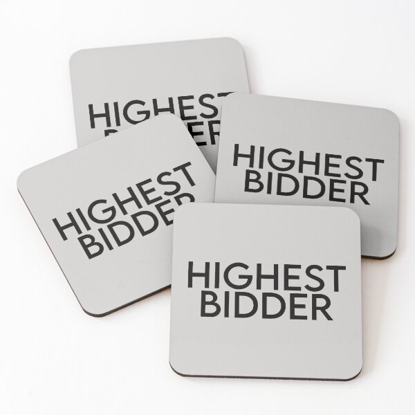 Item preview, Highest Bidder designed and sold by Chubuter.