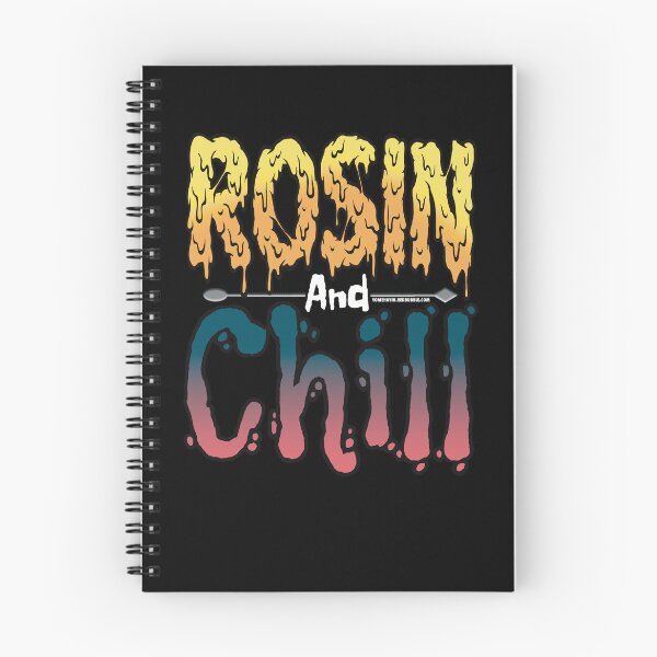Item preview, Rosin and chill Colorful Drippy Stoner Art and Dab Tool blue and pink  designed and sold by YomeHayin.