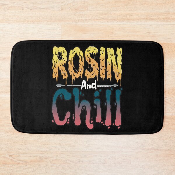 Item preview, Rosin and chill Colorful Drippy Stoner Art and Dab Tool blue and pink  designed and sold by YomeHayin.