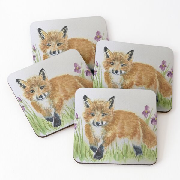 Item preview, Young Kit Fox designed and sold by Martha MacKinnon.