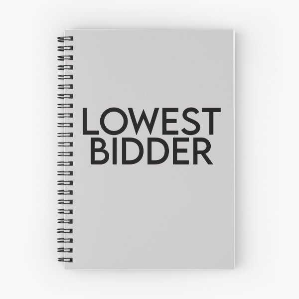 Item preview, Lowest Bidder designed and sold by Chubuter.