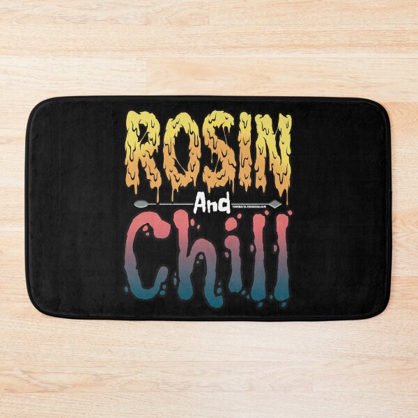 Item preview, Rosin and chill Colorful Drippy Stoner Art and Dab Tool blue and pink  designed and sold by YomeHayin.