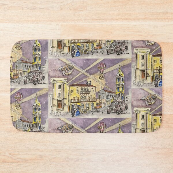 Item preview, Mysterious city designed and sold by Julia's Print Studio .