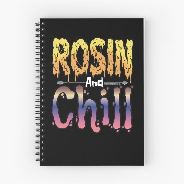 Item preview, Rosin and chill Colorful Drippy Stoner Art and Dab Tool yellow pink and purple  designed and sold by YomeHayin.