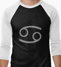 Krebszeichen Baseballshirt mit 3/4-Arm
