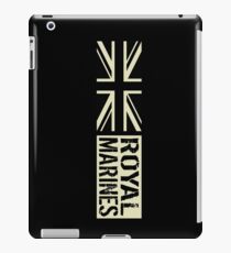 British Royal Marines Black Military Flag iPad Case/Skin