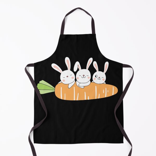 Item preview, Naughty Cute Bunnies Playing with Carrot designed and sold by FastHub.