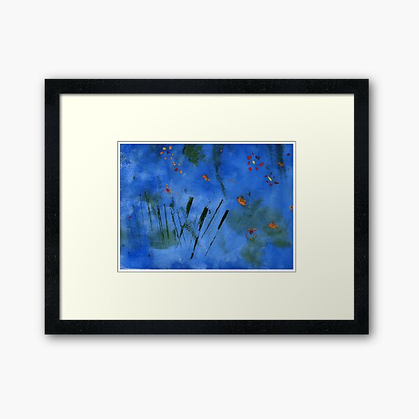 Van Gogh (by Erica 10 years old) Framed Art Print