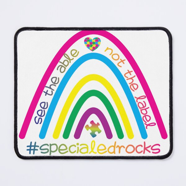 Item preview, Special Education, Autism Awareness, See The Able Not The Label designed and sold by mamahellfire31.