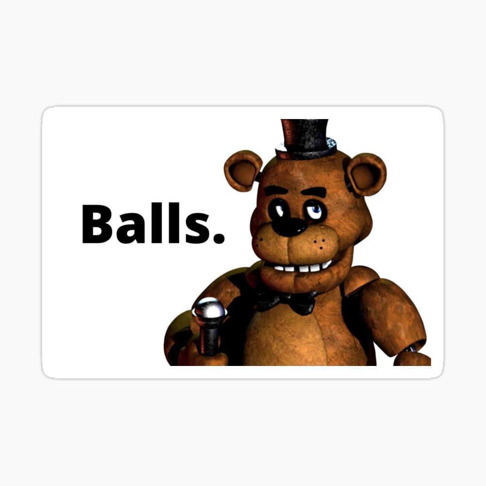 Balls ft. Freddy Fazbear | Mouse Pad