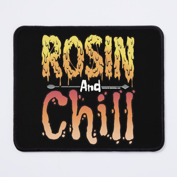 Item preview, Rosin and chill Colorful Drippy Stoner Art and Dab Tool orange  designed and sold by YomeHayin.