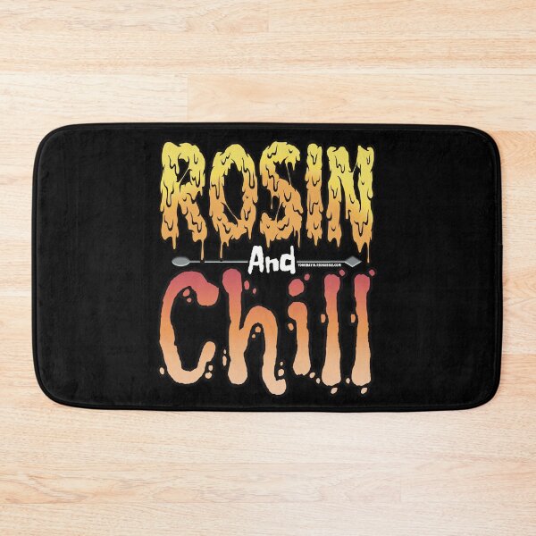Item preview, Rosin and chill Colorful Drippy Stoner Art and Dab Tool orange  designed and sold by YomeHayin.