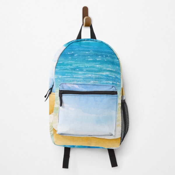Item preview, Bright Blue Calm Ocean Shore designed and sold by TeeBeesDesign.