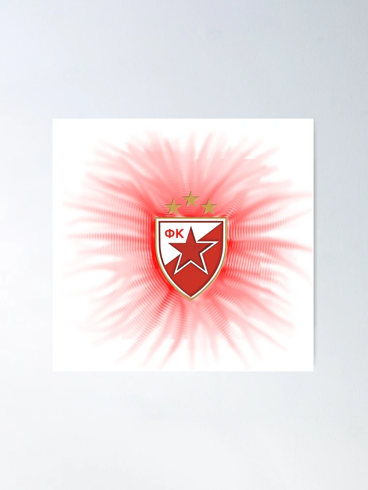 Crvena zvezda - klasičan poster