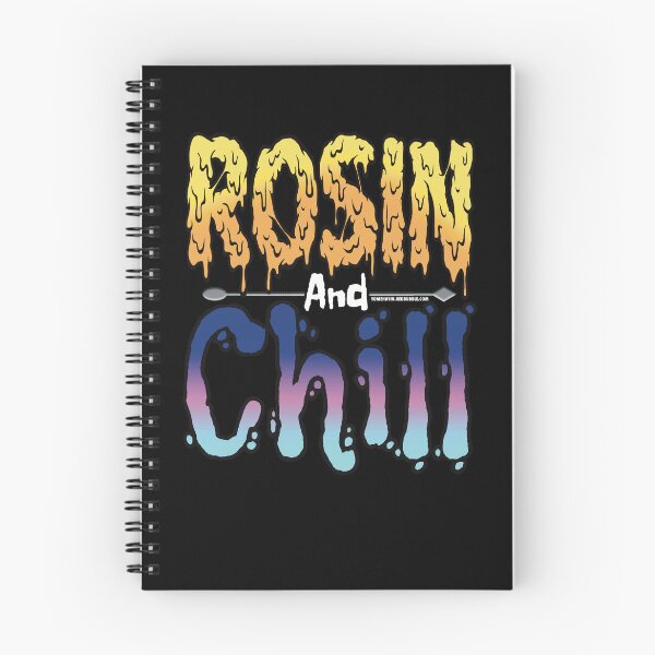 Item preview, Rosin and chill Colorful Drippy Stoner Art and Dab Tool blue and pink  designed and sold by YomeHayin.